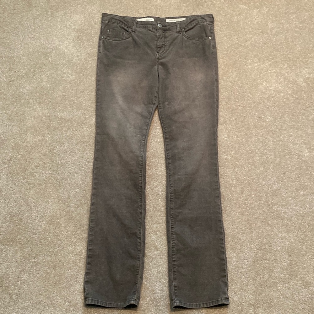 Pilcro and the Letterpress corduroy straight leg jeans